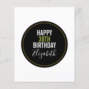 modèle d'anniversaire heureux