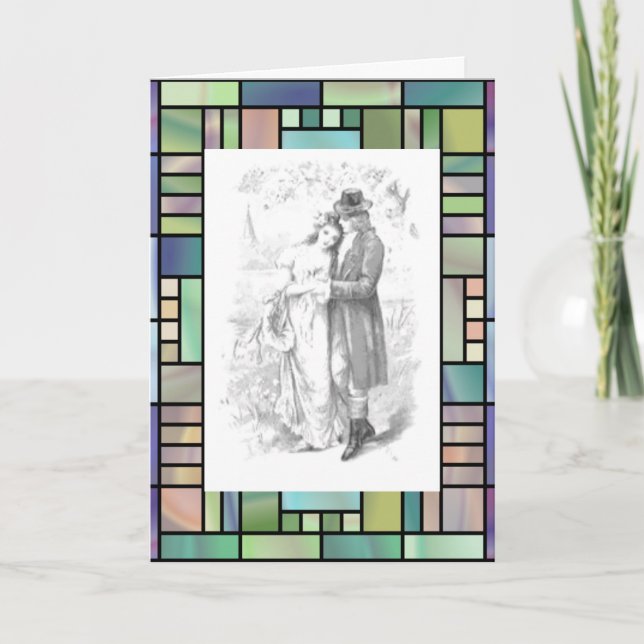 Modèle d'annonce de fiançailles (Devant)