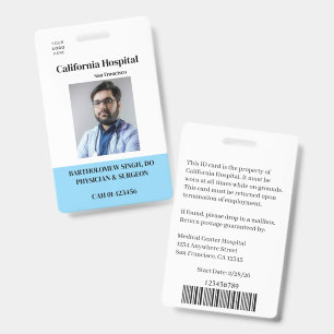 Modèle de badge personnalisé pour professionnel de