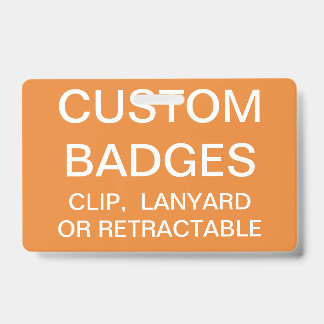 Modèle de badge personnalisé sur cordon enrouleur