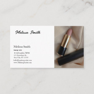 MODÈLE DE BASE CARTE DE VISITE MAKEUP ARTIST