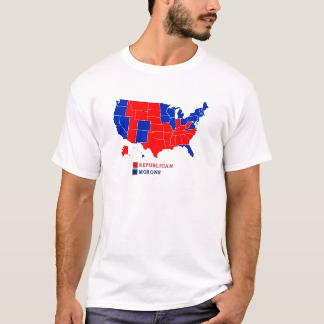 Modèle de base de T-shirt - customisé (Devant)
