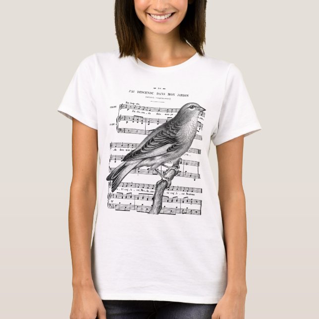 Modèle de base de T-shirt de dames - customisé (Devant)