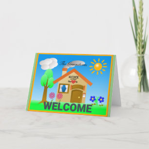 Modèle de bienvenue, Home est là où se trouve le c