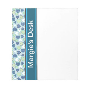 MODELE DE BLOC-NOTES PERSONNALISÉ FLEURI