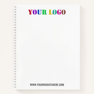 Modèle de cahier de notes promotionnel à marque dé