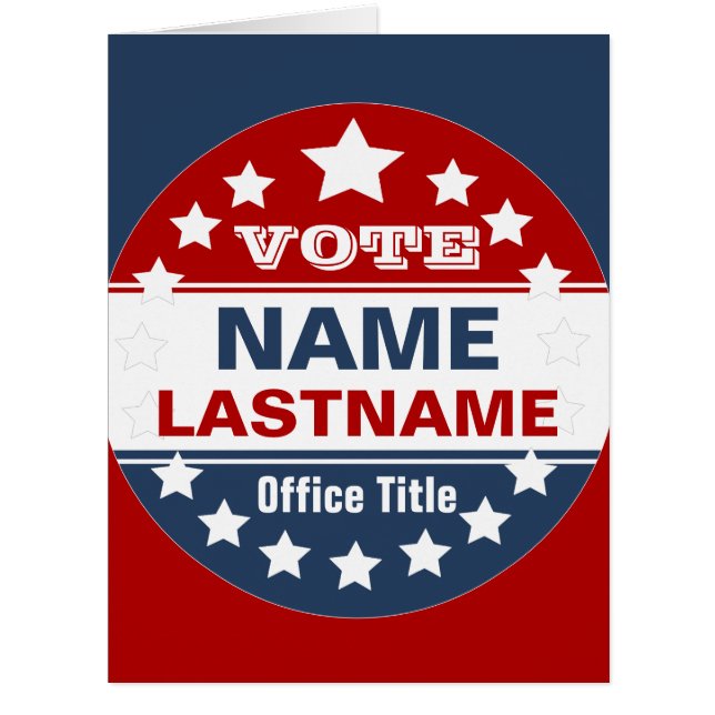 Modèle de campagne personnalisé (Devant)