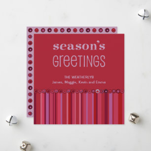 Modèle de carte Bonnes Fêtes