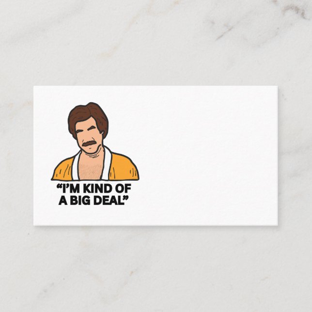 Modèle de carte d'affaires - Je suis un peu une gr (Devant)