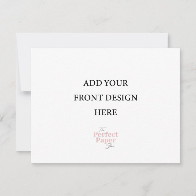 Modèle de carte de boîtier paysager (4,25 x 5,5) (Devant)