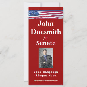 Modèle de carte de campagne électorale