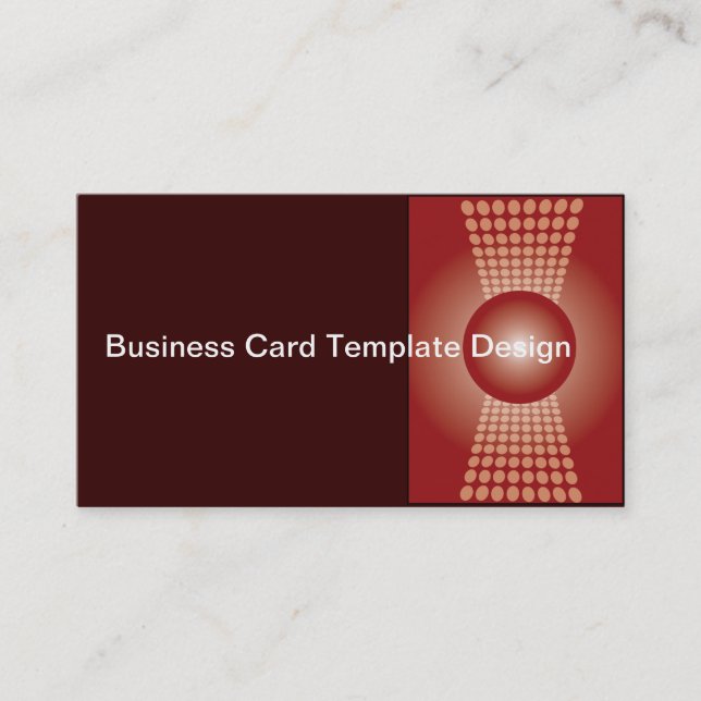 Modèle de carte de logo d'entreprise (Devant)
