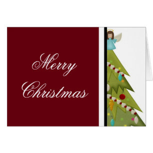 Modèle de carte de Noël personnalisé