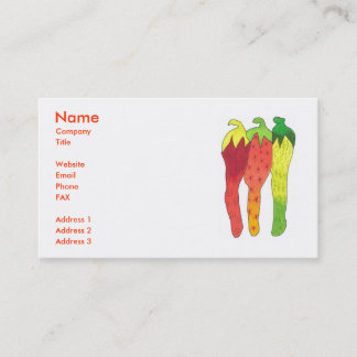 Modèle de carte de visite