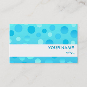 Modèle de carte de visite Blueberry Fizz blanc ray