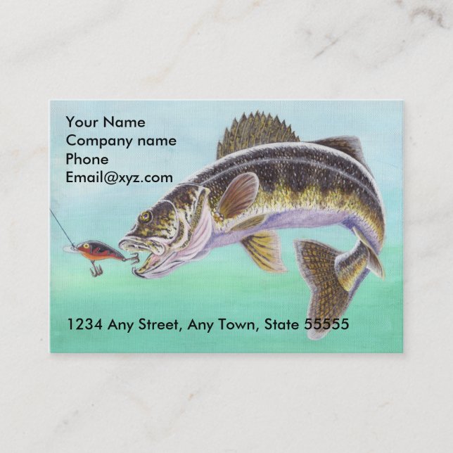 Modèle de carte de visite de BROCHETS VAIRONS (Devant)