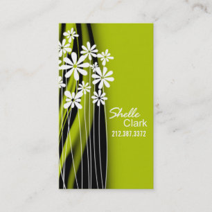 Modèle de carte de visite de jardin d'agrément