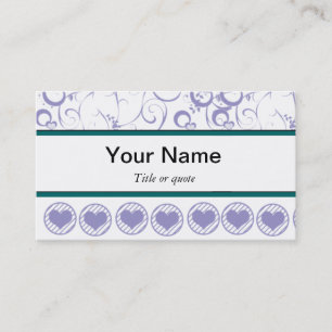 Modèle de carte de visite Designer