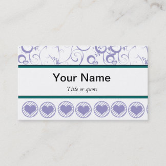 Modèle de carte de visite Designer