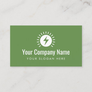 Modèle de carte de visite du logo de la société d'