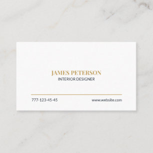 Modèle de carte de visite éditable minimaliste mod