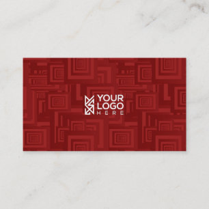 Modèle de carte de visite éditable minimaliste mod