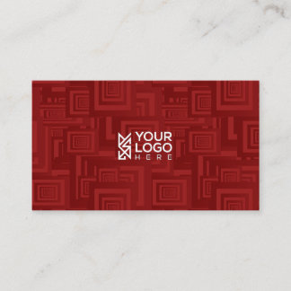 Modèle de carte de visite éditable minimaliste mod