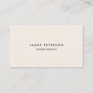 Modèle de carte de visite éditable minimaliste mod