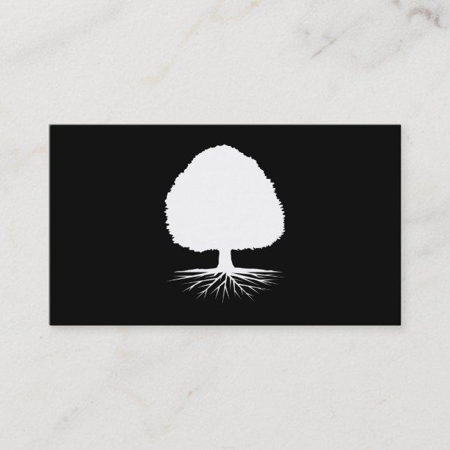 Modèle de carte de visite généalogique pour la gén (Devant)