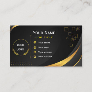 Modèle de carte de visite minimaliste - Conception