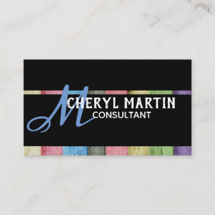 modèle de carte de visite personnalisée style mode