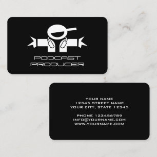 Modèle de carte de visite pour producteur de podca