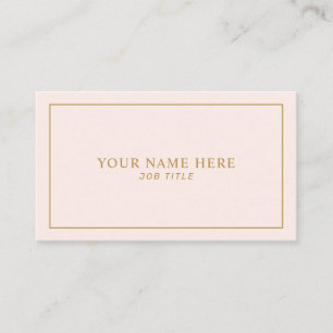 Modèle de carte de visite professionnelle fémini