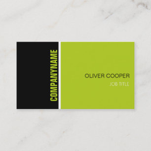 Modèle de carte de visite professionnelle moderne