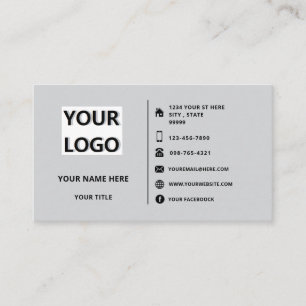 Modèle de carte de visite promotionnelle personnal