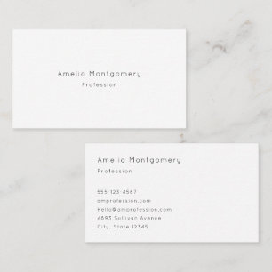 Modèle de carte de visite Quicksand Font