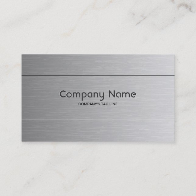 Modèle de carte de visite Refroidi en aluminium (Devant)