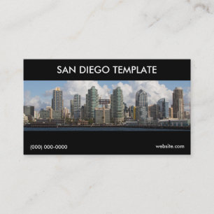 Modèle de carte de visite San Diego