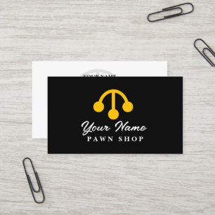 Modèle de carte de visite symbole de logo de l'ate