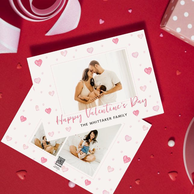 Modèle de carte photo pour la Saint-Valentin (Créateur téléchargé)