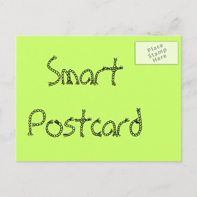 Modèle de carte postale (Devant)