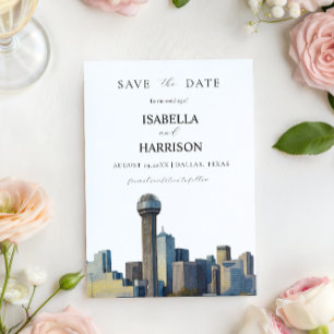 Modèle de carte pour sauvegarder la date AUSTIN Da