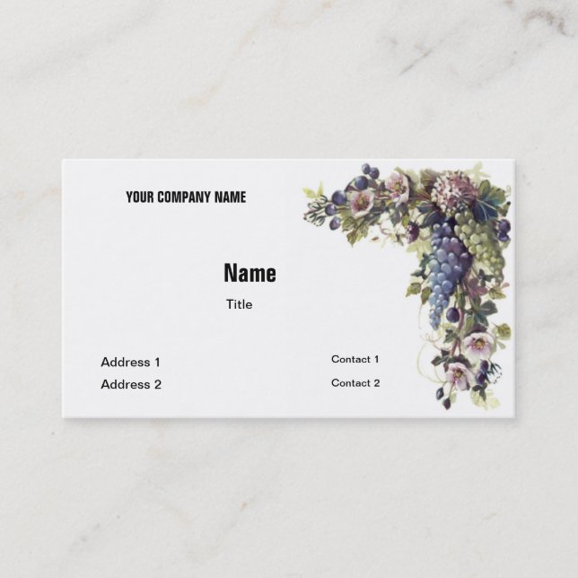 Modèle de carte professionnelle graphique (Devant)