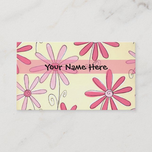 Modèle de carte profil Designer Ladies (Devant)