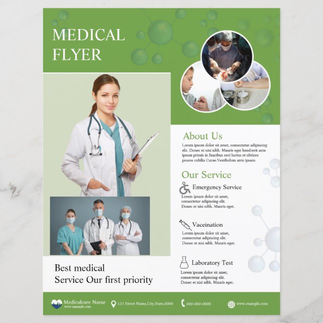 Modèle de circulaire Médicale (Devant)