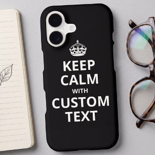 Modèle de citation personnalisé pour iPhone Case '