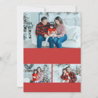 Modèle de collection photo Red do-it-yourself 5x7 