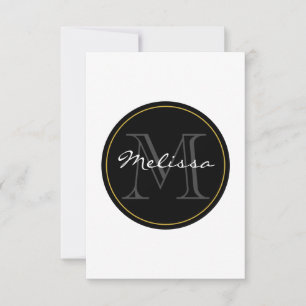 modèle de conception monogramme