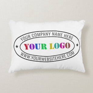 Modèle de Coussin de société du logo commercial pe