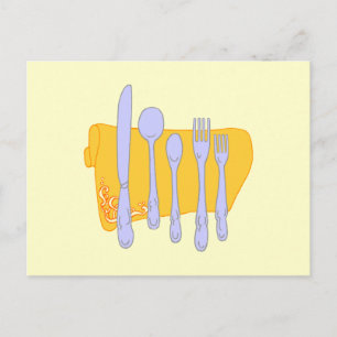 Modèle de la carte de recette modifiable Dinnerwar